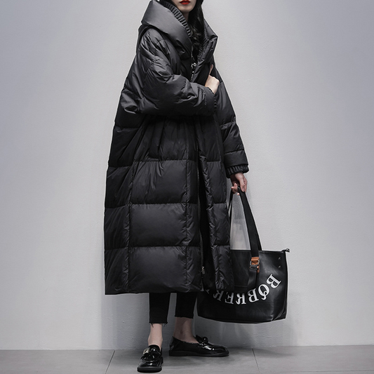 Cecil - Long Quilted Puffer Coat