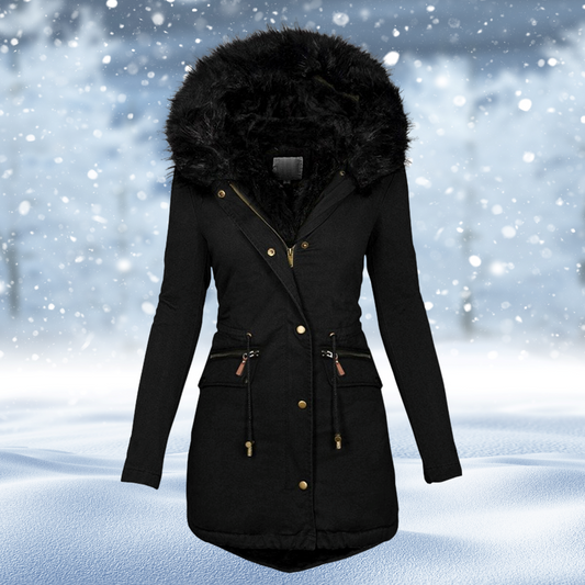 Apollo - Elegant Winter Jacket with Warm Faux Fur Lining