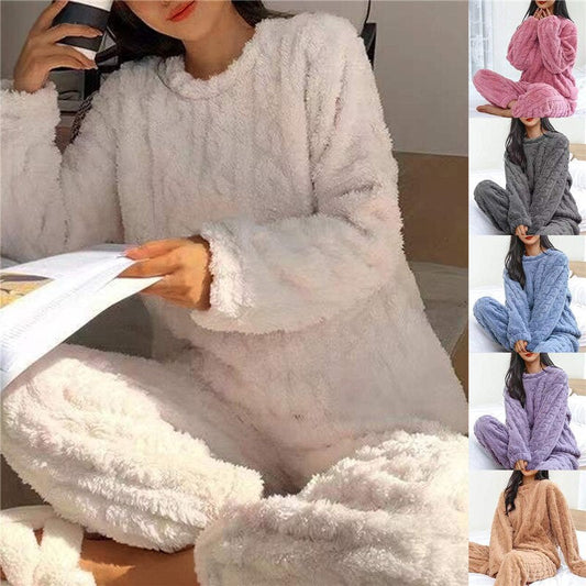 Amorcia - Cosy Fleece Pyjamas for Women