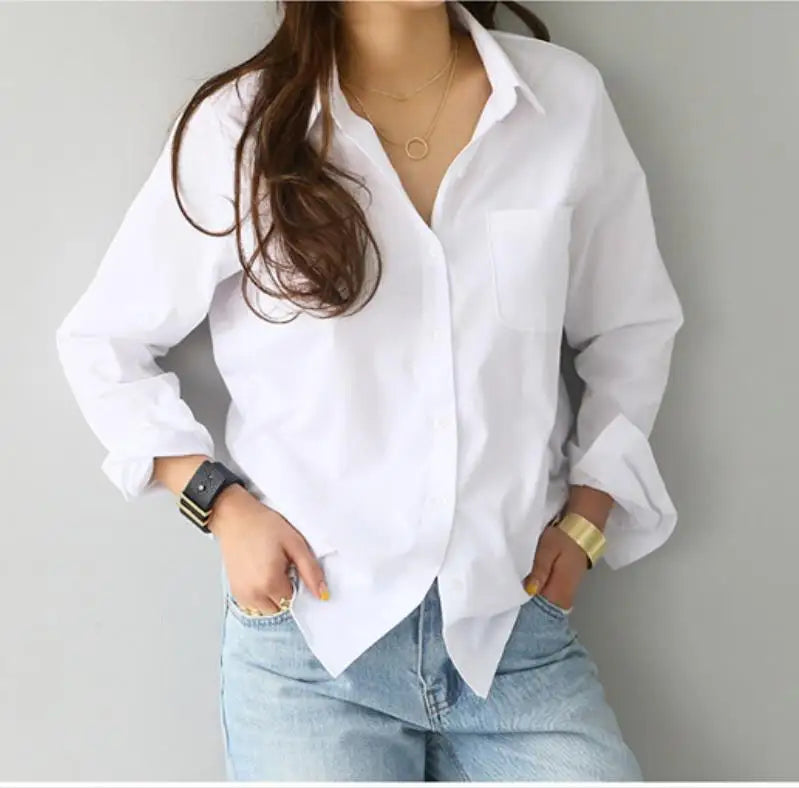 Elegant white blouse