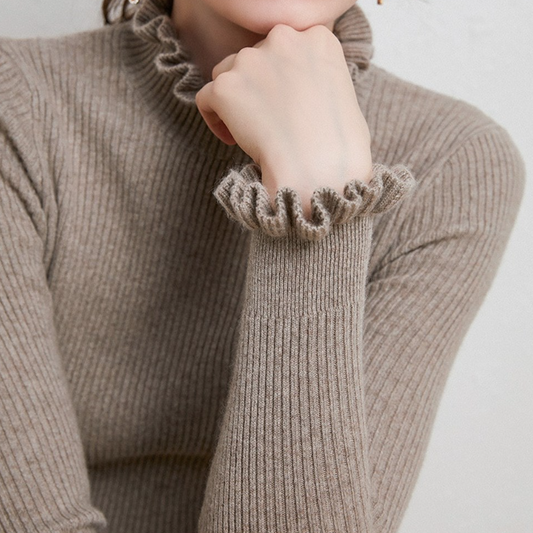 Alva - Elegant Turtleneck Jumper